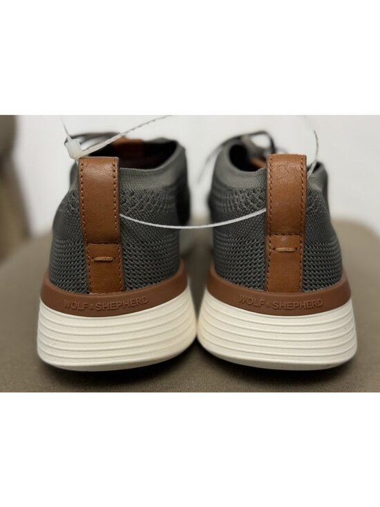 Wolf & Shepherd Swift NWOB $175 Men\'s Knit Derby Trainers Shoes Size 12 Gray main image 11